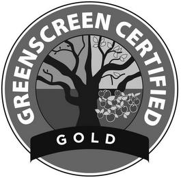 GREENSCREEN CERTIFIED GOLD trademark