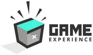 GAME EXPERIENCE, G, X trademark