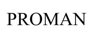 PROMAN trademark