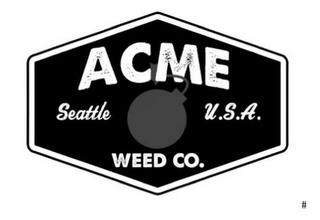 ACME WEED CO. SEATTLE U.S.A. trademark