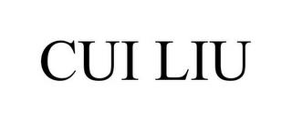 CUI LIU trademark