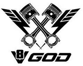 V8 GOD trademark