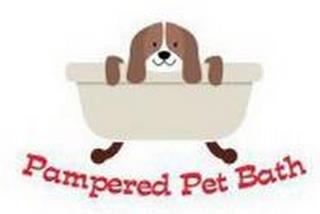 PAMPERED PET BATH trademark