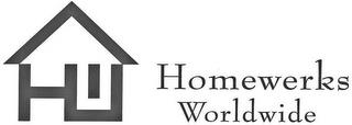 HOMEWERKS WORLDWIDE HW trademark