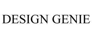 DESIGN GENIE trademark