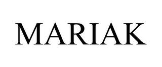 MARIAK trademark