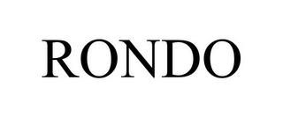 RONDO trademark