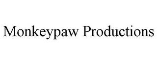 MONKEYPAW PRODUCTIONS trademark