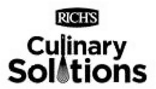 RICH'S COLINARY SOLUTIONS trademark