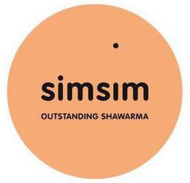 SIMSIM OUTSTANDING SHAWARMA trademark