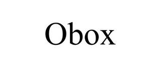 OBOX trademark