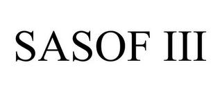 SASOF III trademark