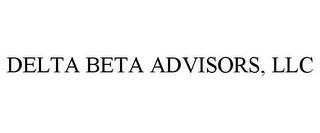 DELTA BETA ADVISORS, LLC trademark