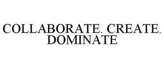 COLLABORATE. CREATE. DOMINATE trademark