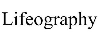 LIFEOGRAPHY trademark