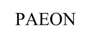 PAEON trademark