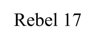 REBEL 17 trademark