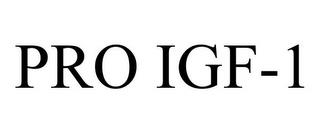 PRO IGF-1 trademark