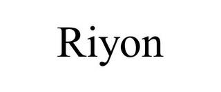 RIYON trademark