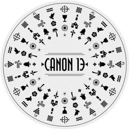 CANON 13 trademark