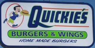 QUICKIE'S BURGERS & WINGS HOME MADE BURGERS trademark