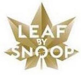 LEAF BY SNOOP trademark