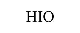 HIO trademark