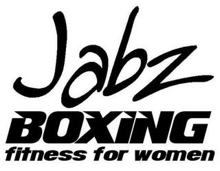 JABZ BOXING FITNESS FOR WOMEN trademark