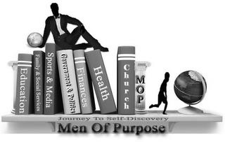 MEN OF PURPOSE JOURNEY TO SELF DISCOVERY trademark