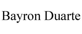 BAYRON DUARTE trademark