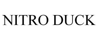 NITRO DUCK trademark