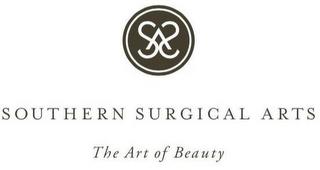 SS SOUTHERN SURGICAL ARTS THE ART OF BEAUTY trademark