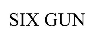 SIX GUN trademark