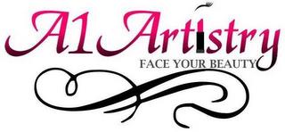 A1ARTISTRY FACE YOUR BEAUTY trademark