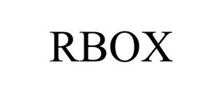 RBOX trademark