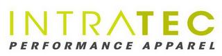 INTRATEC PERFORMANCE APPAREL trademark