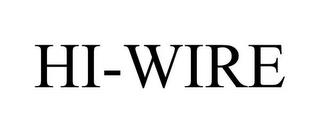 HI-WIRE trademark