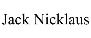 JACK NICKLAUS trademark