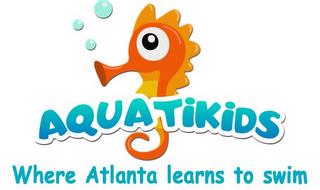 AQUATIKIDS WHERE ATLANTA LEARNS TO SWIM trademark