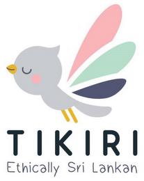 TIKIRI ETHICALLY SRI LANKAN trademark