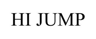 HI JUMP trademark