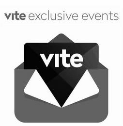 VITE EXCLUSIVE EVENTS VITE trademark