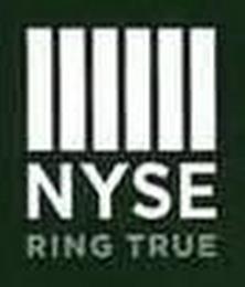 NYSE RING TRUE trademark