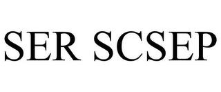 SER SCSEP trademark