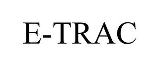 E-TRAC trademark