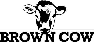 BROWN COW trademark