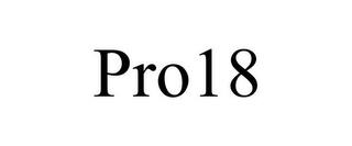 PRO18 trademark