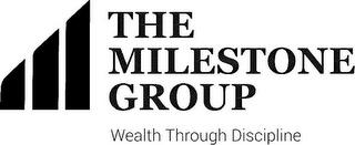 M THE MILESTONE GROUP WEALTH THROUGH DISCIPLINE trademark