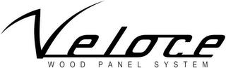 VELOCE WOOD PANEL SYSTEM trademark