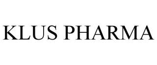 KLUS PHARMA trademark